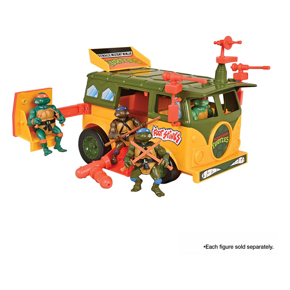 Furgone Tartarughe Ninja Turtles Tmnt Vintage Anni 90 Playmates Party Wagon